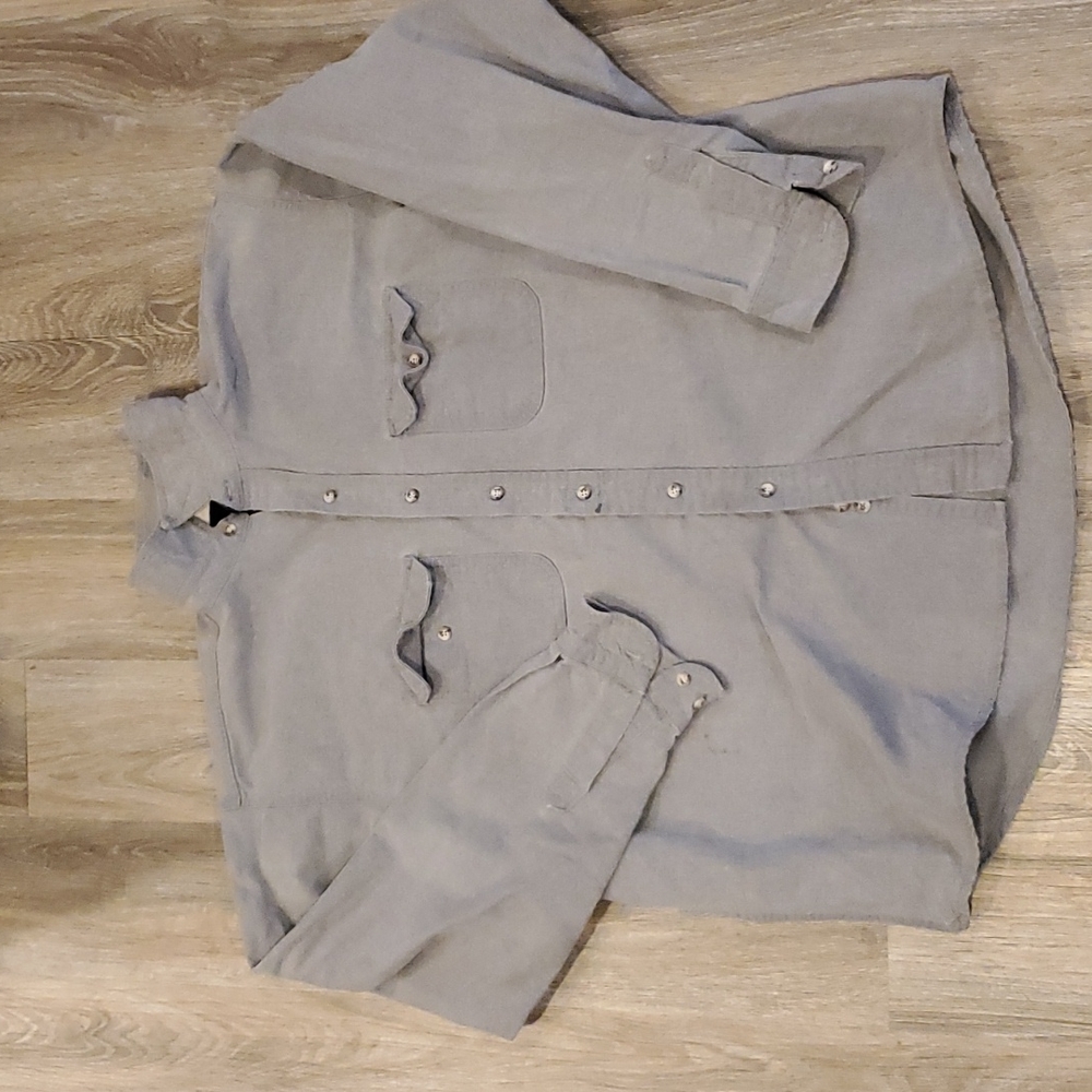 Field And Stream Heavy Fleece Button Up - image 1